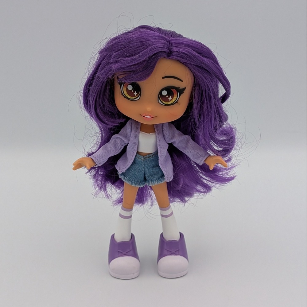 Aphmau Meemows Fashion Doll Purple Hair Gaming YouTuber Collectible Figure 7in